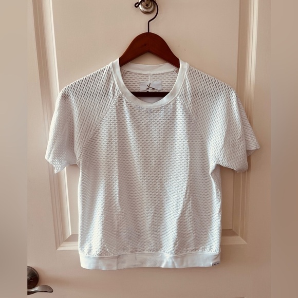 Koral Sofia Mesh Short Sleeve Top/ CUSTOM MADE - Picture 1 of 14